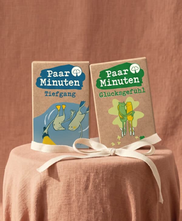 Paarzeit Das neue PaarMinuten Doppelpack – Kartenspiel mit Fragen für Paare