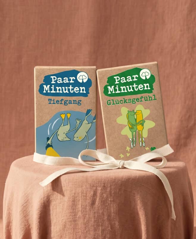 Paarzeit Das neue PaarMinuten Doppelpack – Kartenspiel mit Fragen für Paare