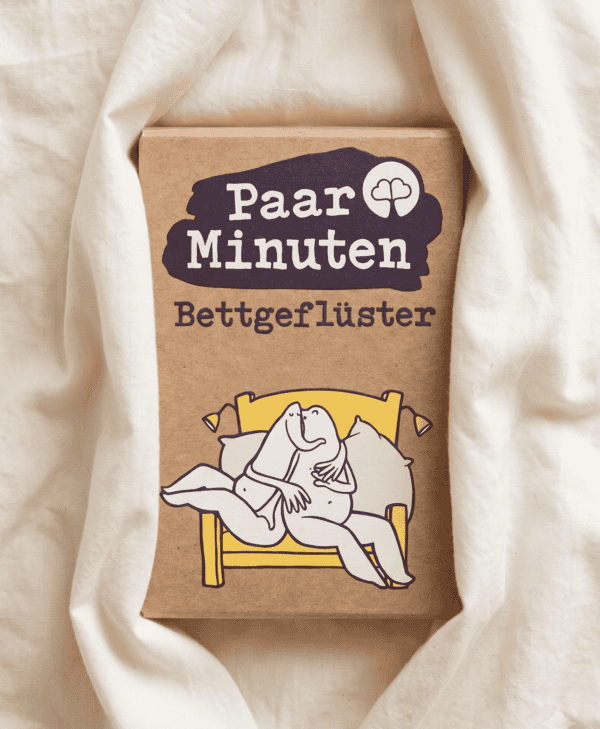 Paarzeit PaarMinuten Bettgeflüster – Kartenspiel mit Fragen für Paare