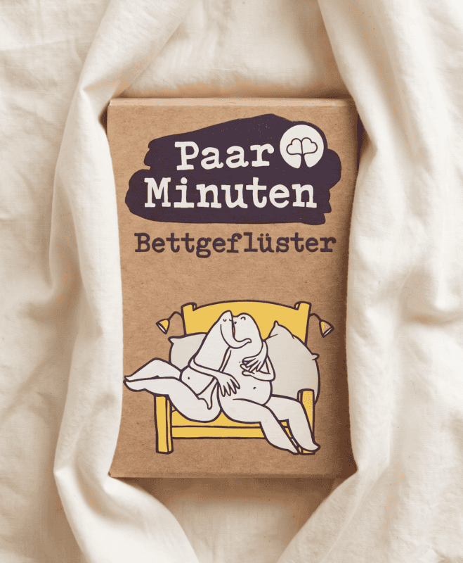 Paarzeit PaarMinuten Bettgeflüster – Kartenspiel mit Fragen für Paare