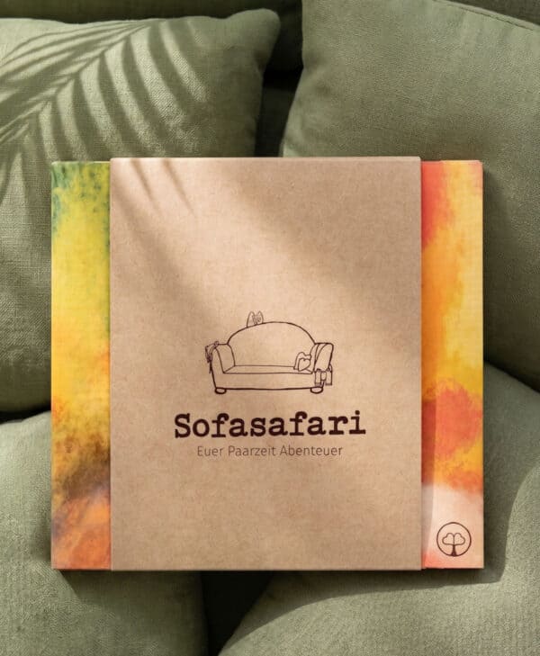 Paarzeit Sofasafari – Kartenspiel mit Fragen für Paare